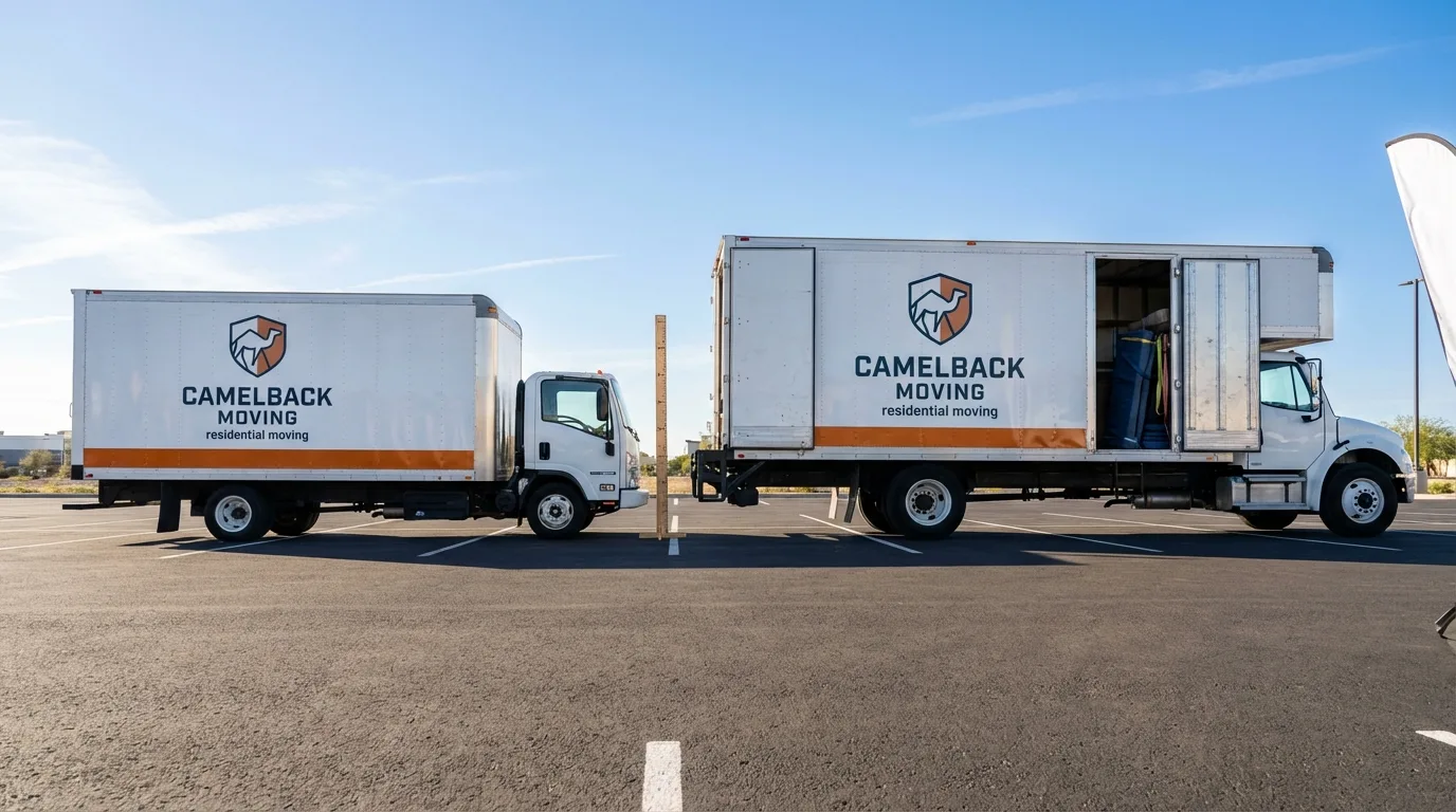 Moving truck size capacity guide in Bridgewater